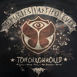 TomorrowWorld Festival T-Shirt 2013 L Rare